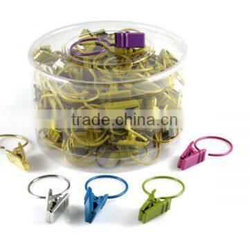 Curtain rod rings Metal Curtain Clip