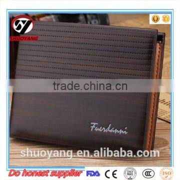 Shuoyang Best Selling Products New Designer Durable Cow Hide Mens Leather Wallets And Purse photo-2