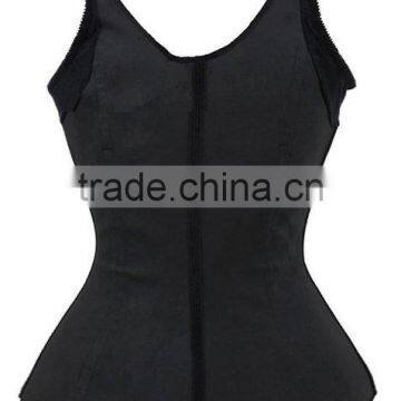 Hot Sale Women's 3 Hooks Latex Rubber Trainer Shapewear Workout Waist Cincher photo-5