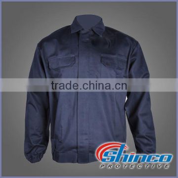 Red Reflective Cotton oil field jacket for oil and gas industry