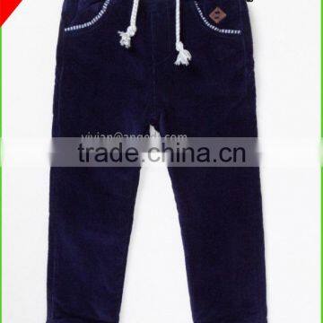 Baby Boy's Autumn &winter Apparel Casual Corduroy Pants in Solid Color Woven Pants for Kids photo-2