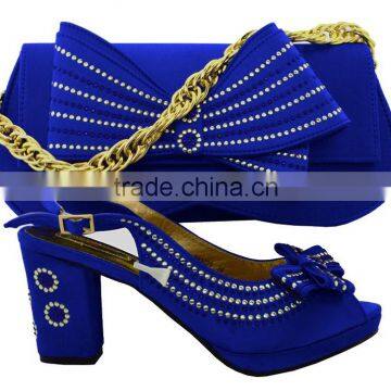 TOP Quality Popular Comfortable Cheap Price Italian Party Lady Shoes and Matching Bags With Exquisite Workmanship MG1092 photo-6