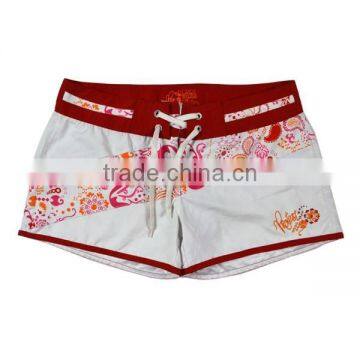 Lady Casual Drawstring Holiday Beach Shorts photo-2