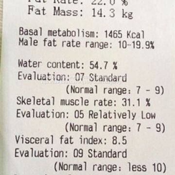 DHM-600A Medical and Personal Body Composition Analysis ,body Fat ,blood Pressure ,ultrasonic Height and Weight Scale photo-4