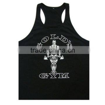 Gym Stringer Tank Top Men Bodybuilding Clothing and Fitness Mens Sleeveless Shirt Sports Vests Cotton Singlets Muscle Tops photo-2