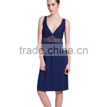 2017 Fashion Sexy Seamless Casual Dresses with lace adjustable strap