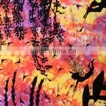 Hippie Tapestry Mandala Tapestry Wall Hanging Blue Colour photo-3