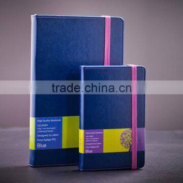 A6 hardcover section sawing binding notebook with stitching customizable leather journey notebook