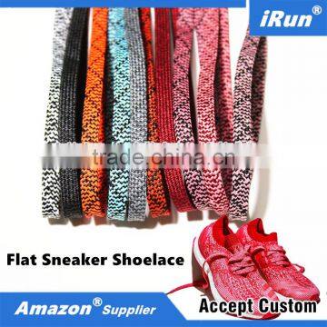 Muti-Colored Flat Pattern Shoelaces Replacement for Adidas Sneakers - Accept Custom - Free Amazon UPC barcode service