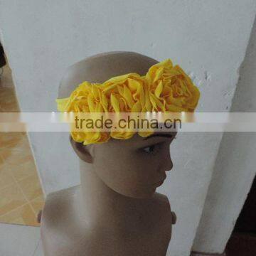 2016 Boutique Kids Girl Bowknot Headband Baby Girl Top Knot Turban Hedband Children Flower Hairband photo-4