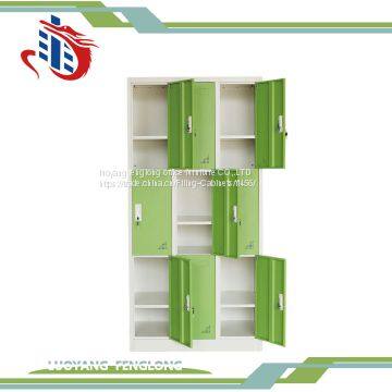 Wholesale Metal Steel 9 Door Storage Locker Swimming Pool Storage Locker photo-5