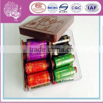 Know Different Market Style Beautiful Raw Material Sewing Thread