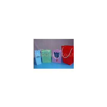 Disposable Pink Red blue Color PP Gift Shopping Bags OEM & ODM