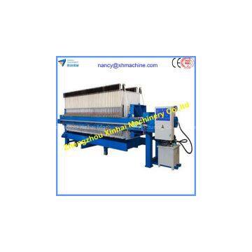 Chamber filter press for coal