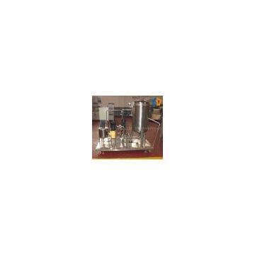 Vane-type diatomite filter for beverage industry, sugar industry, seasoning, pharmaceutical industry, chemical product beer equipment