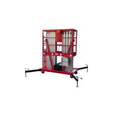 MODEL NO. AL-12 Two Mast Lift Best Price Aluminum Aerial Platform