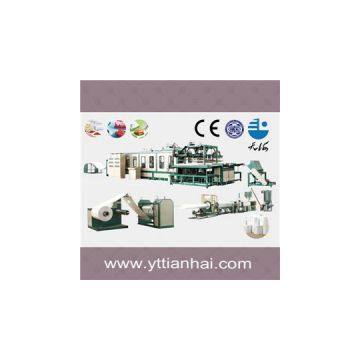 Full Automatically PS Foam Food Container Production Line Mechanical Hands Type
