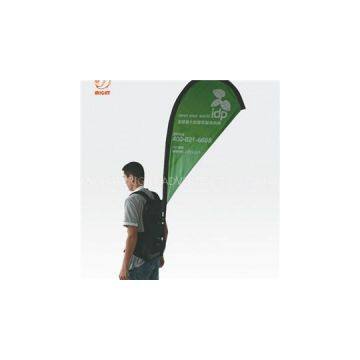 Backpack Sharkfin Banner For Promotion