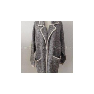 Women’s Suit Collar Coat Sweater