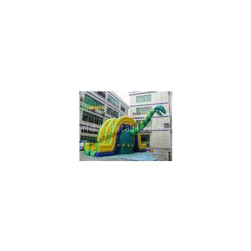 Combo Dinosaurs Jumping Inflatable Bouncy Slide With 2.5cm Joint Part