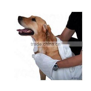 microfiber dog bathrobe,pet towel