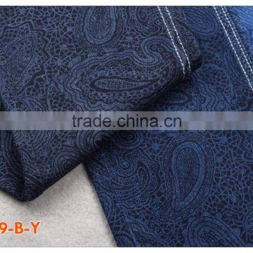 A379-B-Y10.5oz Fashionable Printed Denim Fabric Made in China photo-2