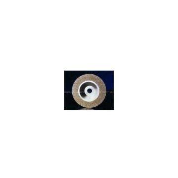 Electroplated  diamond cymbal shaped grinding disc