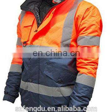 TC Twill Fabric Jacket Reflective Strip photo-5