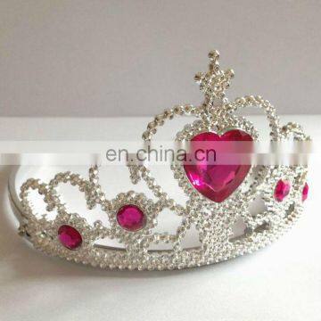 HBN-1447HK Wholesale tiara crown 6colors