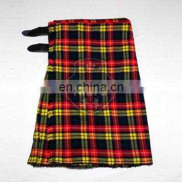 Wholesale Scottish BuchananTartan Clan Kilt Acrylic Wool Made