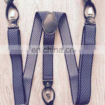 Alibaba wholesale high quality men's suspenders fashion design suspenders