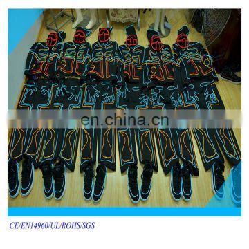 China factory RGB EL Wire clothes