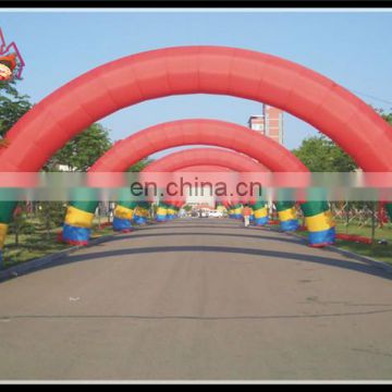 Giant Carnival used inflatable archs, promotional inflatable advertising arch for sale