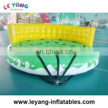 Promotional Inflatable Crazy Towable UFO For Water Games