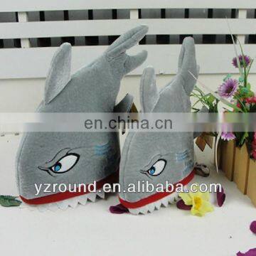 Valentine gift shark plush toy hat