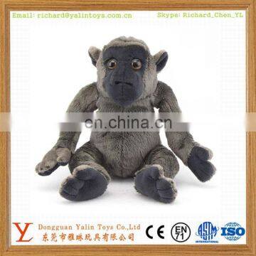 Realistic stuffed live animal toys plush animated orangutan toy