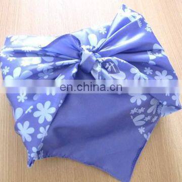 high quality polyester wrapping cloth furoshiki