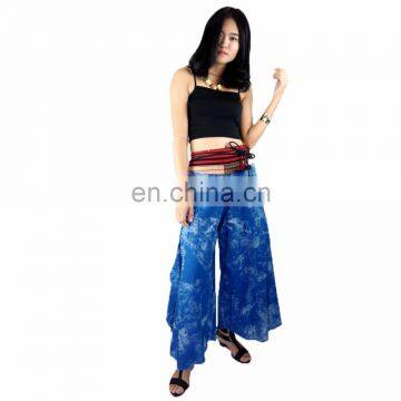 NAPAT Thin Slim Fluid Wide Leg Pants Female Trousers Women Fancy Woven Waist Long Dance Pants