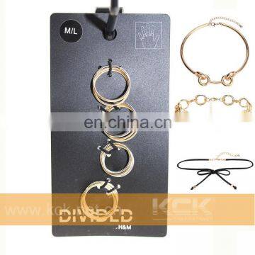 Display header cards , Jewelry display card