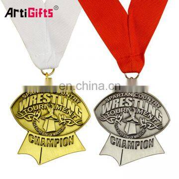 High Quality Zincalloy Custom Fiesta Champion League Boxing Medal