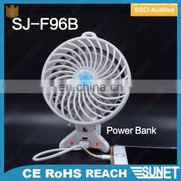 hot sale table stand USB rechargeable portable air cooling mini fan