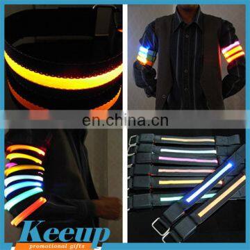 Outdoor sport Safety LED light armband for 2016 promo gift