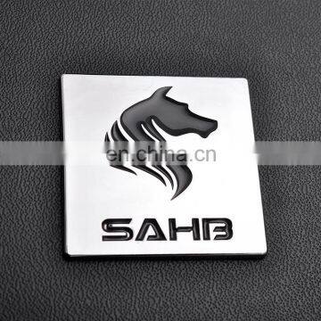 Hot selling chrome cheap custom car horse logo