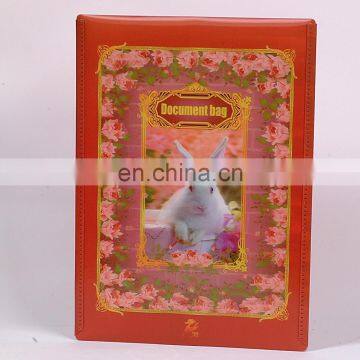 Fashinal High Quality Professional 3D Lenticular a4 cardboard file folder With Low Price