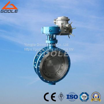 Triple Electric Flange Hard Sealing Butterfly Valve (GAD943H)