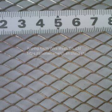 Hot dipped galvanized expanded metal mesh