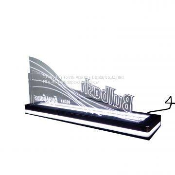 clear acrylic menu holder table menu holde