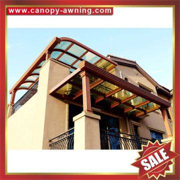 Glass Alu Aluminum Aluminium Metal Outdoor House Window Door Porch Gazebo Patio Canopy Canopies Cover Awning Shelter Kits Manufacturers photo-2