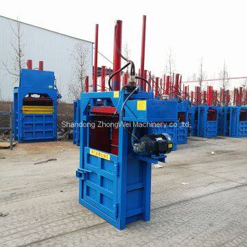 Vertical Hydraulic Cardboard Baler for Sale PLC Control Full Automatic Hydraulic Waste Paper Carton Baler photo-5