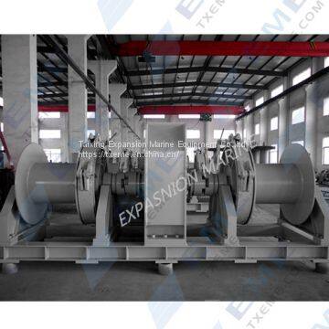 30T Double Drums Electric Mooring Winch photo-2